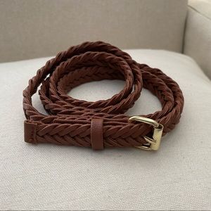 Leather belt